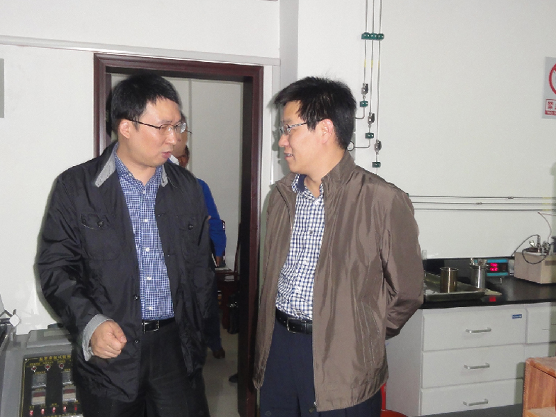 2012年10月，市政府沈南松副市長來公司考察